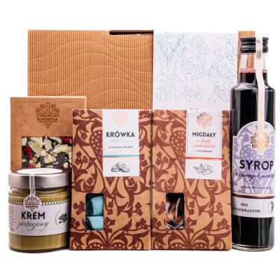 Zestaw prezentowy Zmysłowe Smaki - Schronisko Bukowina