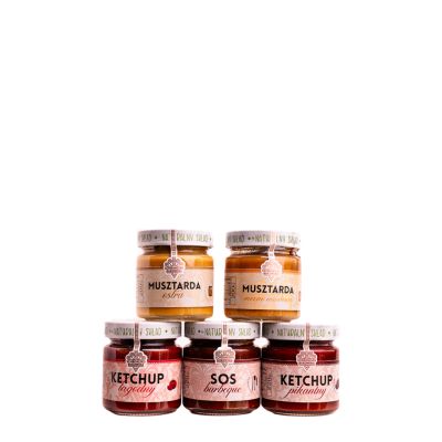 Zestaw sosów na grilla