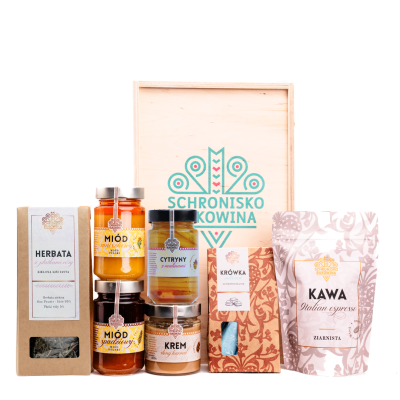 Zestaw upominkowy miodowy