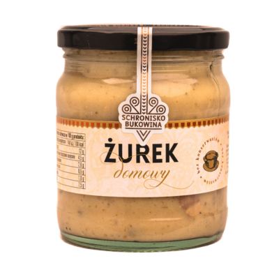 Żurek z białą kiełbasą Schronisko Bukowina -  400 ml