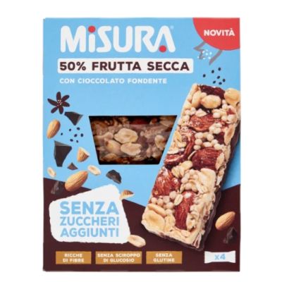 Batony Bars Ciocco senza zuccheri 120g - Misura