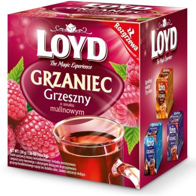 Herbatka Grzaniec grzeszny o smaku malinowym 30g - Loyd