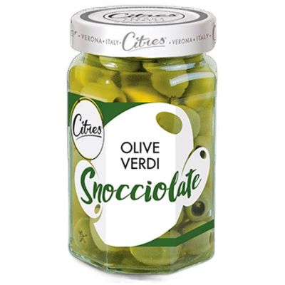 Citres Oliwki Zielone Bez Pestek Snocciolate 290g - Słoneczny Smak Włoch