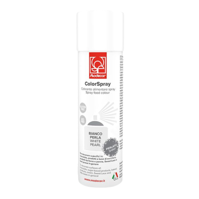 Barwnik spożywczy Colorvel Spray Vell.250ml Bianco Perla Af - Modecor