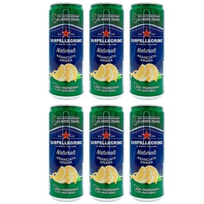 San Pellegrino Aranciata Amara 6x330ml napój gazowany gorzka pomarańcza