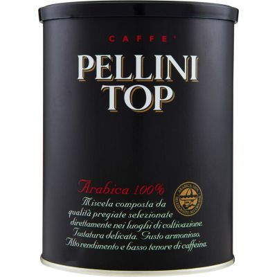 Pellini Top Kawa Arabica Espresso Mielona w Puszce 250g