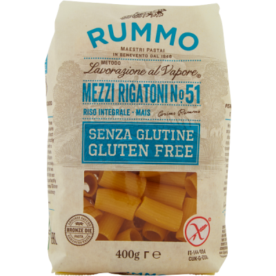 Makaron Mezzi Rigatoni senza glutine n51 400g - Rummo