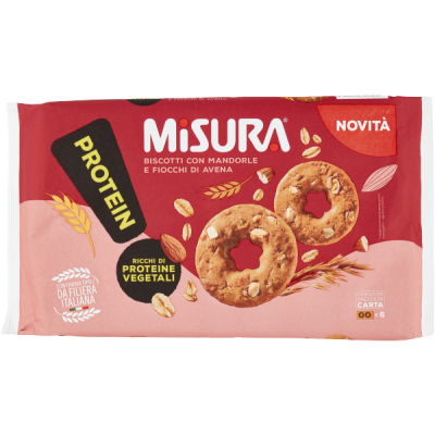 Biszkopty Mandorla e Fiocchi Protein d'Avena 260g - Misura