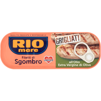 Filetti di sgombro grigliati all'olio extravergine d'oliva 120 gr - Riomare