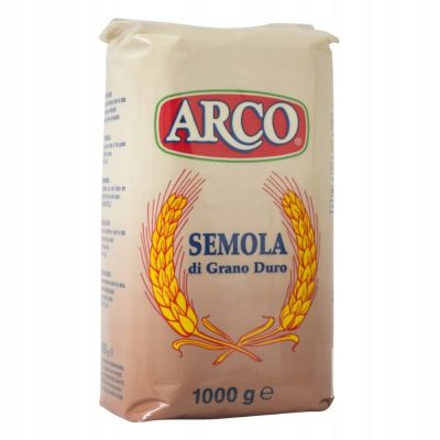 Mąka semolina z pszenicy Durum 1kg - Arco