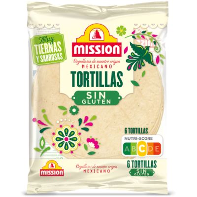 Tortilla Wrap bez glutenu 6 placków 216g - Mexifoods