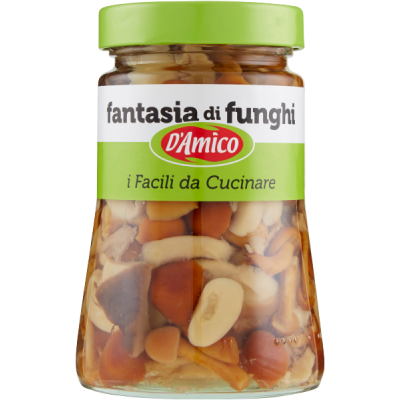 Grzyby marynowane Funghi Fantasia 470g - D'Amico