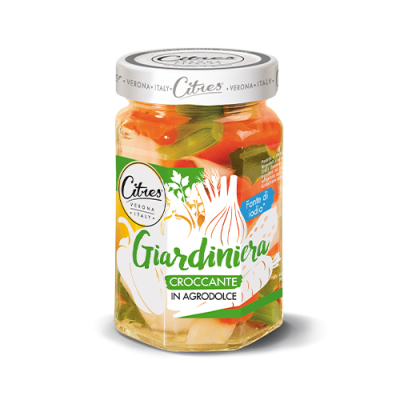 Giardiniera Warzywa w Zalewie Słodko-Kwaśnej, 290g - Citres