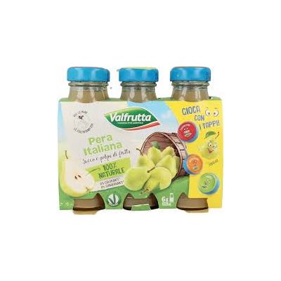 Valfrutta Sok Gruszka Frullato 3x125ml - Świeży i Naturalny