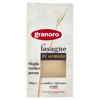 Makaron Lasagna Semola n. 121 500g - Granoro