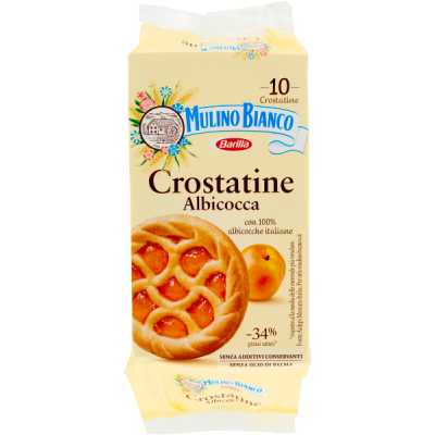 Ciastka z nadzieniem Crostatine Albicocca 400g - Mulino Bianco