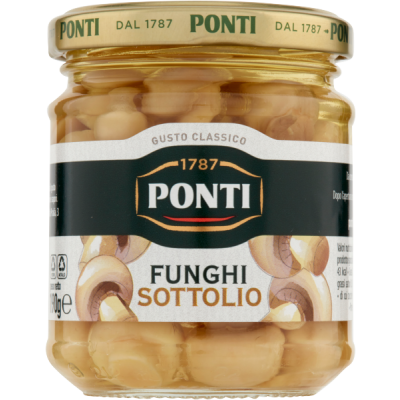 Pieczarki w oleju Funghi Prataioli 190g - Ponti