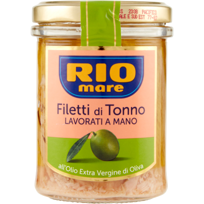 Filetti Di Tonno All'olio Extra Vergine D'Oliva 180g - Rio Mare