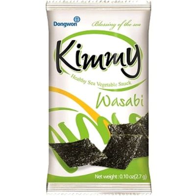 Algi Nori snack prażone o smaku Wasabi 2,7g - Dongwon