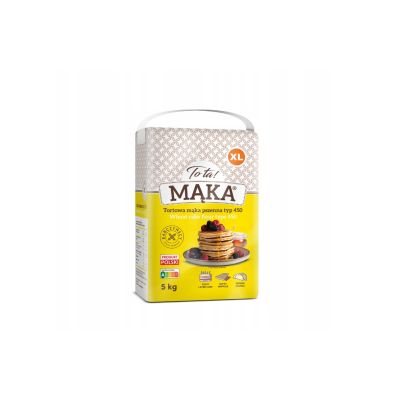 Mąka pszenna typ 450 Tortowa 5kg - Tota