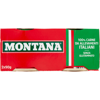 MONTANA CARNE IN SCATOLA 90GR X2