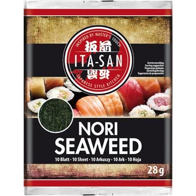 Algi morskie do sushi Nori Seaweed 10 sztuk/28g - Ita-San