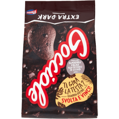 Ciastka z gorzka czekoladą Gocciole Extra Dark 400g - Pavesi