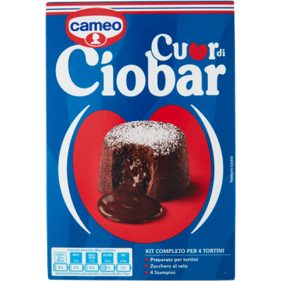 Mieszanka na ciasto czekoladowe Torta Cuore di Ciobar 233g - Cameo