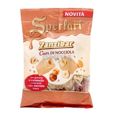 Cukierki nugatowe  Zanzibar Cour fi Nocciola 117g - Sperlari