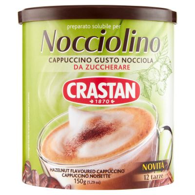 Crastan Kawa Rozpuszczalna Nocciolino 150g dla Koneserów Kawy