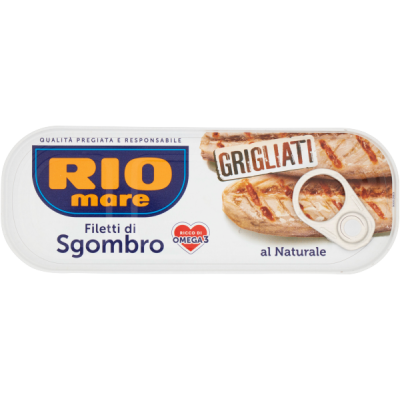 Filetti di sgombro grigliati al naturale 120 gr - Rio Mare