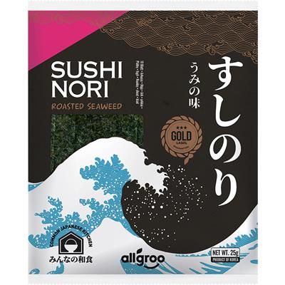 Algi morskie do Sushi 10sztuk 25g - Allgroo