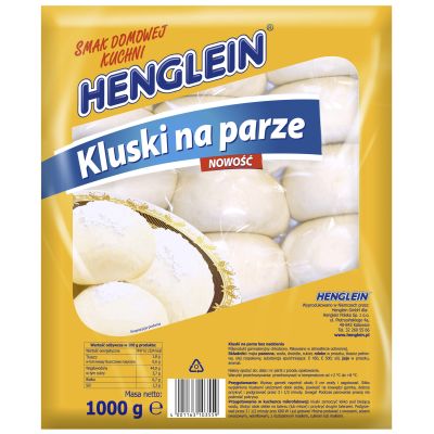 Kluski na parze 1kg - Henglein