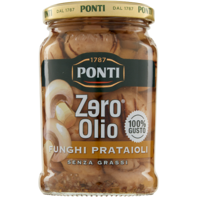 Grzyby Funghi Prataioli Zero Olio 300g - Ponti