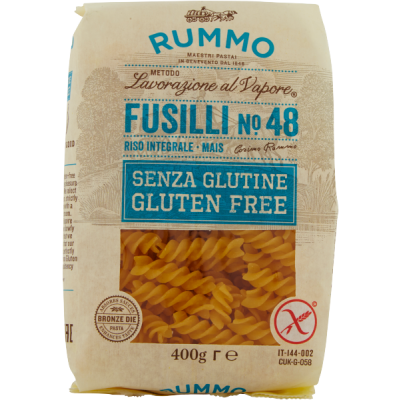 Makaron Fusilli Senza Glutine n48 400g - Rummo