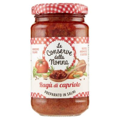 Sos Ragu di Capriolo 190g - Conserve della Nonna