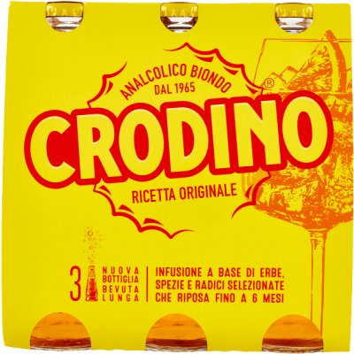 Napój Biondo 3x 175 ml - Crodino aperitif