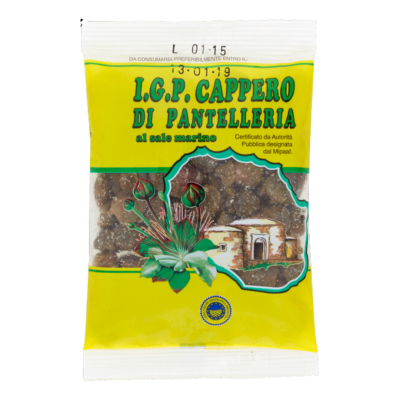 Kapary w soli morskiej Cappero IGP Sale di Pantelleria 100g