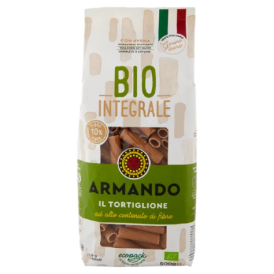 Makaron Il Tortiglione Integrale BIO 500g - Armando