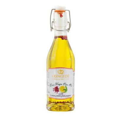 Oliwa Olio EVO Limone Menta e Pepe Rosa 250ml - Congedi