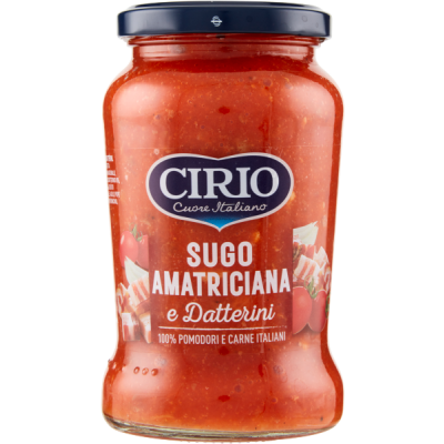 SUGO AMATRICIANA Datterini 350 GR - Cirio