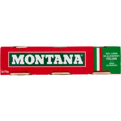 MONTANA CARNE 70GR X3