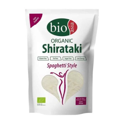 BIO Shirataki w postaci spaghetti z mąki Konjac - BioAsia