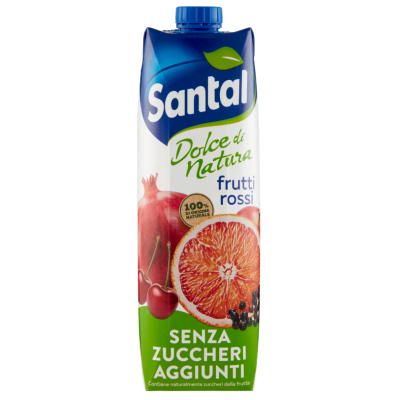 Nektar owocowy Frutti Rossi Senza Zuccheri Aggiunti 1l - Santal