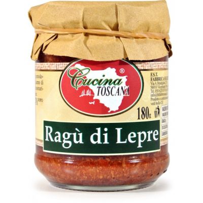 Cucina Toscana Sugo z Zająca Ragou Lepre 180g - Specjał Toskański