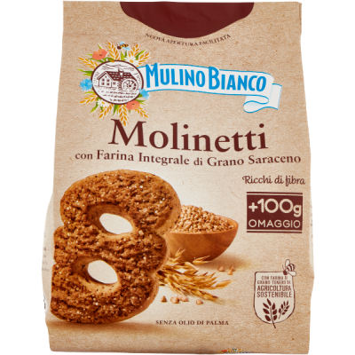 Ciastka Molinetti pełnoziarniste 800g - Mulino Bianco