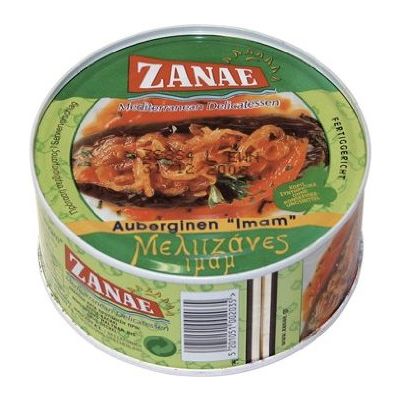 Bakłażan smażony w sosie pomidorowym Auberginen Imam 280g - Zanae
