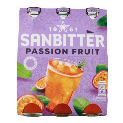 Aperitif Passion Fruit 3x 20ml - Sanbitter