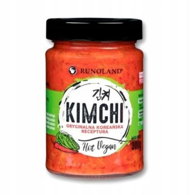 Kimchi HOT Vegan tradycyjne 300g - Runoland