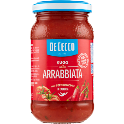 Sugo Arrabiata 200gr btl - De Cecco